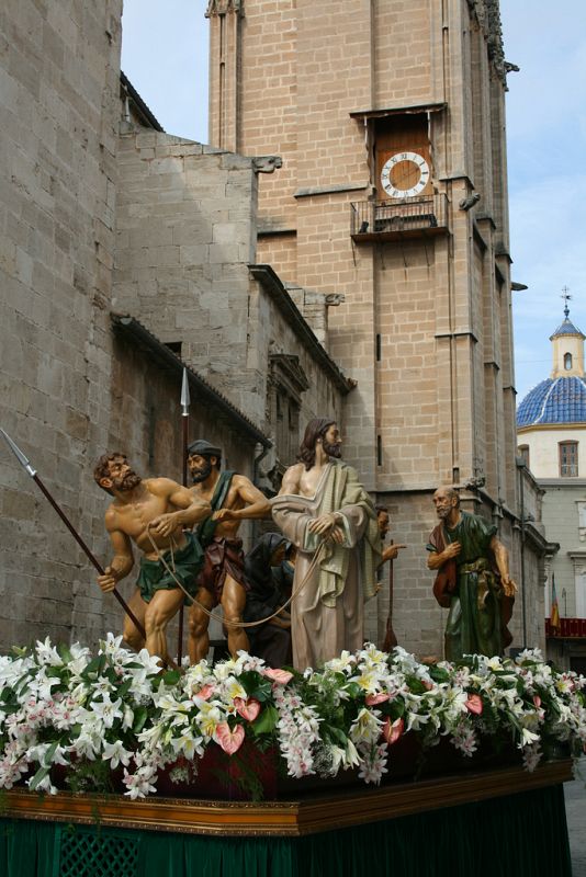 3ª Estación: "Negaciones de San Pedro"