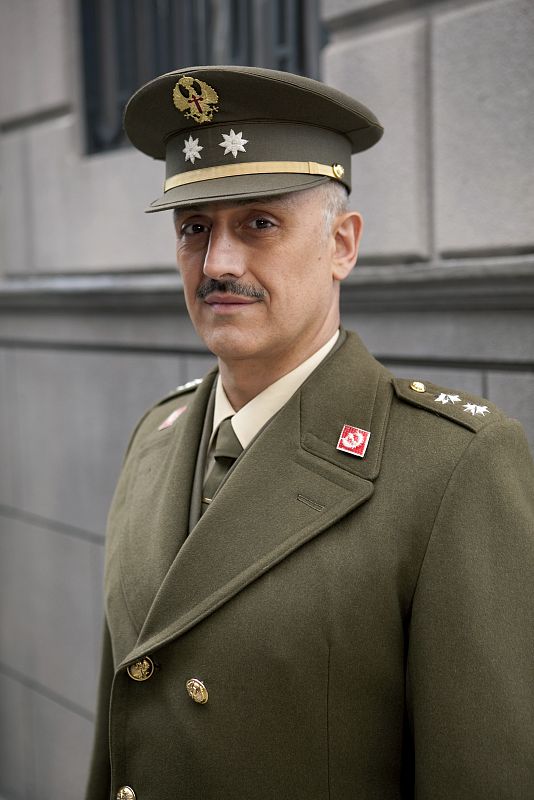 Alberto Jiménez interpreta al teniente coronel Eugenio Armenteros