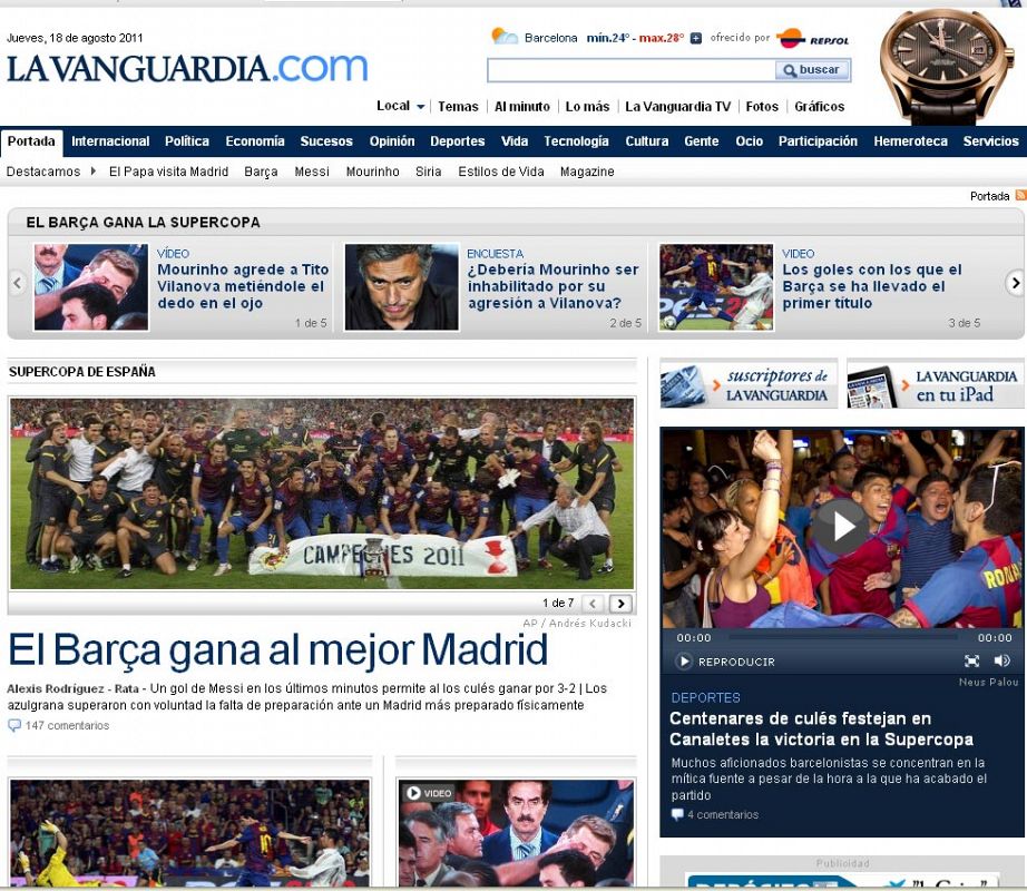 El Barça gana a un gran Madrid así resumen el partido de la Supercopa