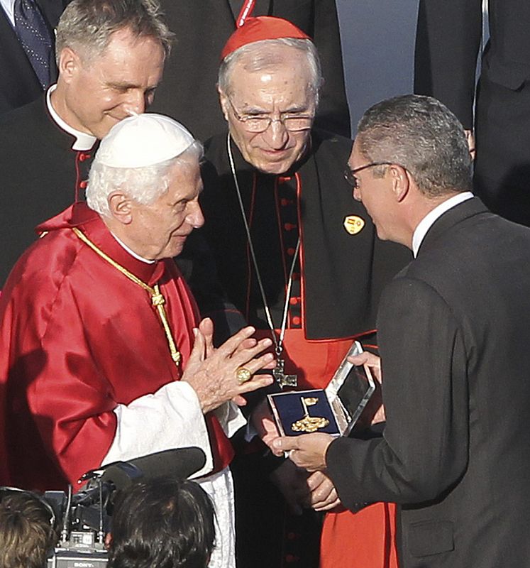 El Papa recibe las llaves de Madrid