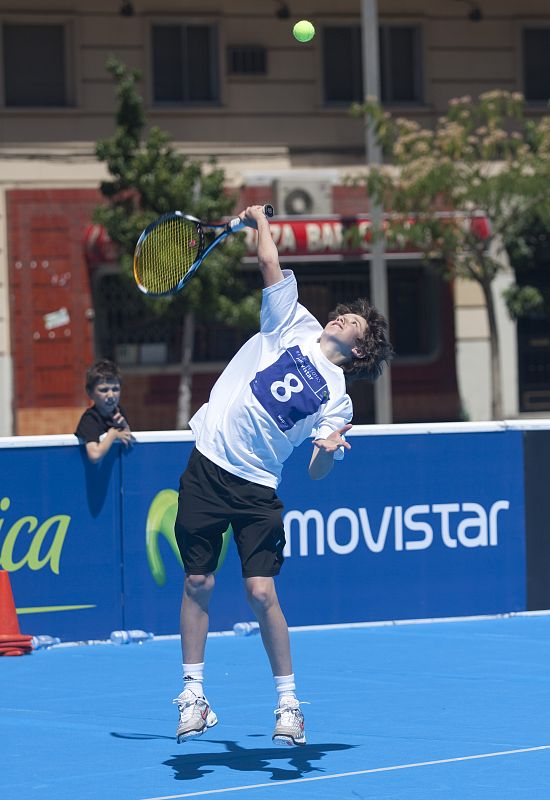 Intentando la gloria.