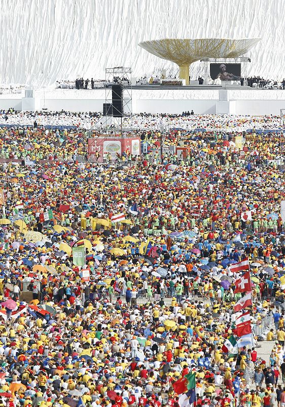 Misa de clausura JMJ en el aeródromo de Cuatro Vientos