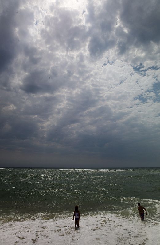 Preparativos en Martha's Vineyard, en Estados Unidos, en previsión de la llegada del huracán "Irene"