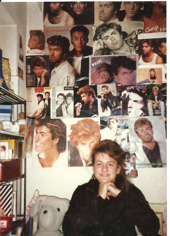 Foto homenaje George Michael