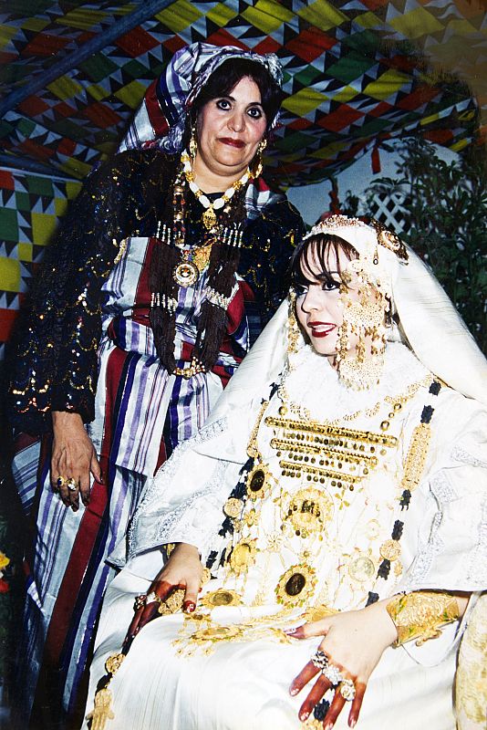 Foto de una boda de la familia Gadafi