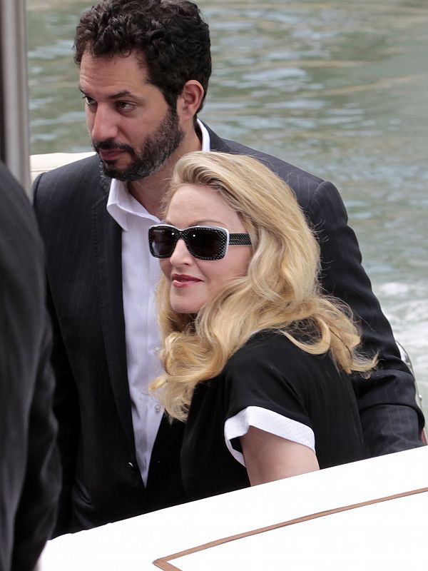 U.S. pop star Madonna, director of movie "W.E", arrives at the Film Cinema's Place in Venice during the 68th Venice Film Festival