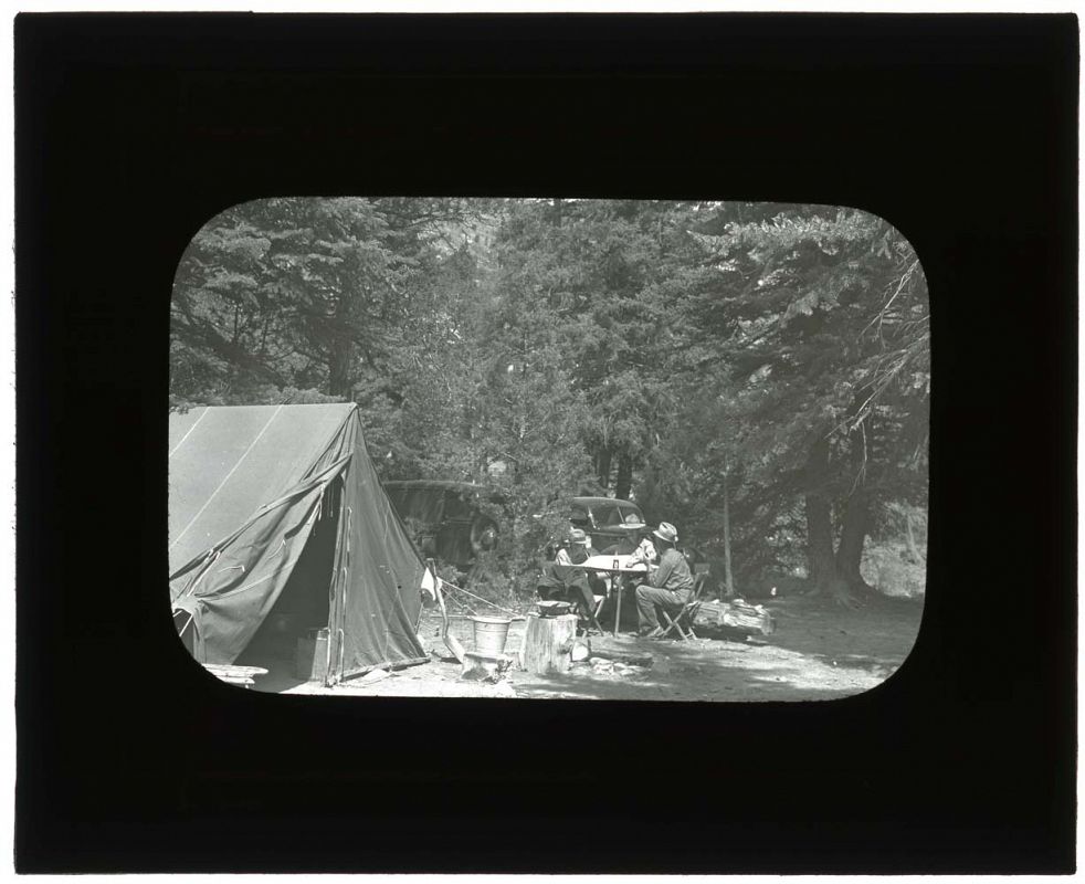 Campamento en Quarry, 1923