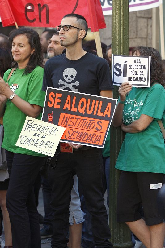 Primera jornada de huelga contra los recortes