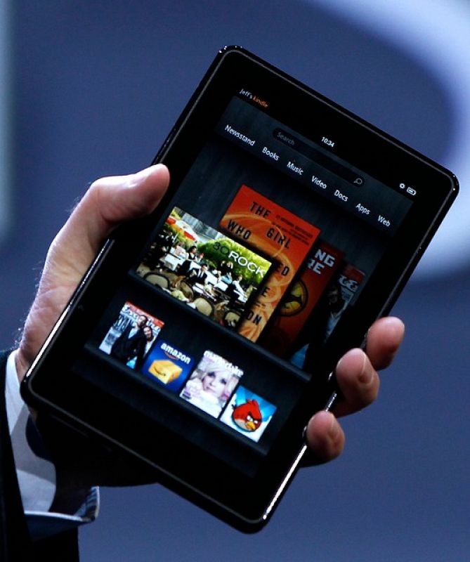 El Kindle Fire es el primer 'tablet' de Amazon
