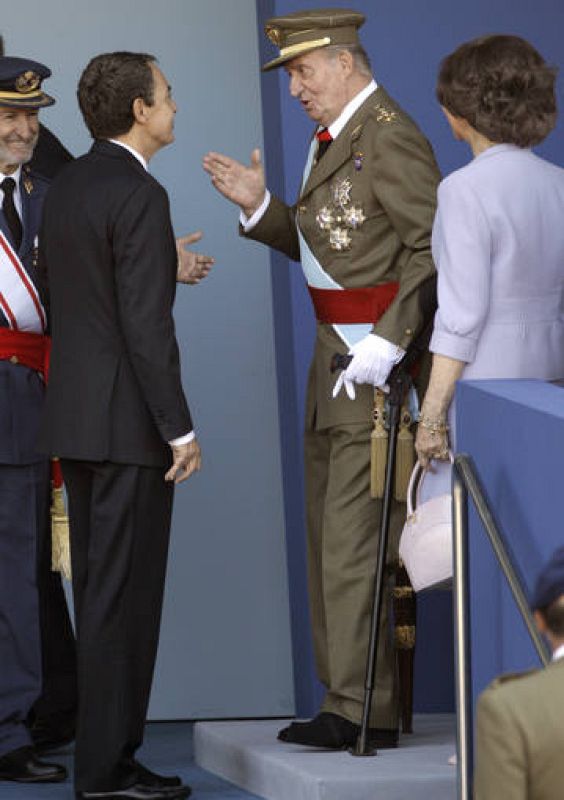 El Rey conversa con el presidente del Gobierno