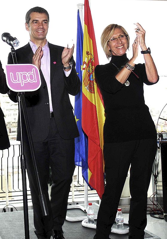 Rosa Díez y Toni Cantó, cabeza de lista por Valencia de UPyD