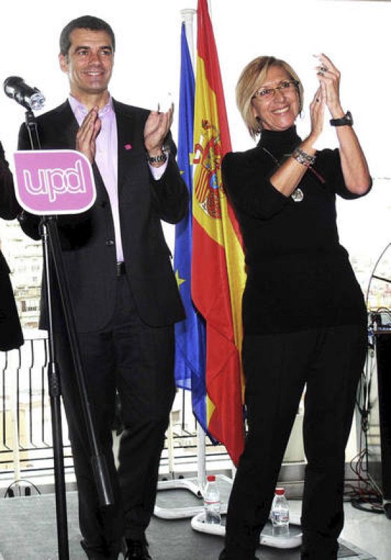 Rosa Díez y Toni Cantó, cabeza de lista por Valencia de UPyD