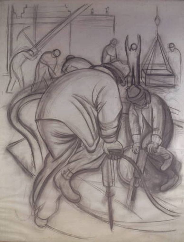 CINCO PROVOCADORES MURALES PORTÁTILES DEL MEXICANO DIEGO RIVERA EN EL MOMA