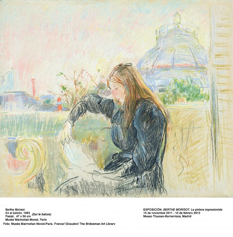 'En el balcón' (1893). Museo Marmottan Monet París