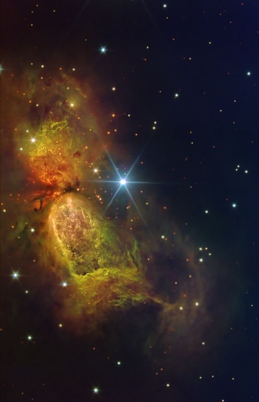 La nebulosa del 'reloj de arena' fue elegida 'Imagen astronómica del día' por la NASA