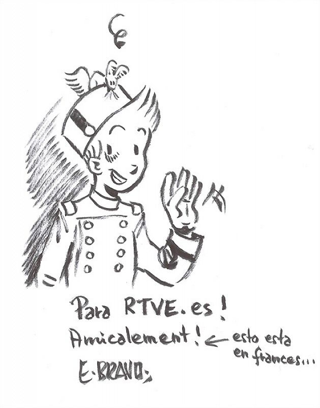 Dedicatoria de Émile Bravo