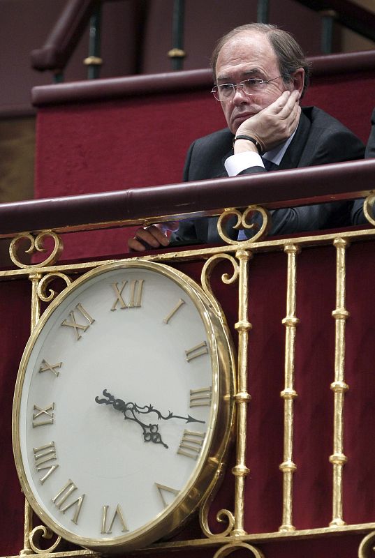 García Escudero, en la tribuna de invitados