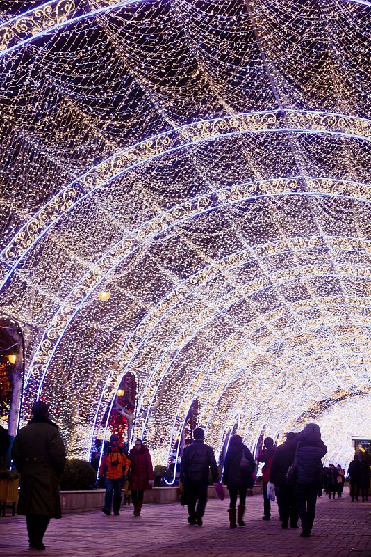 LUCES NAVIDEÑAS EN PEKÍN