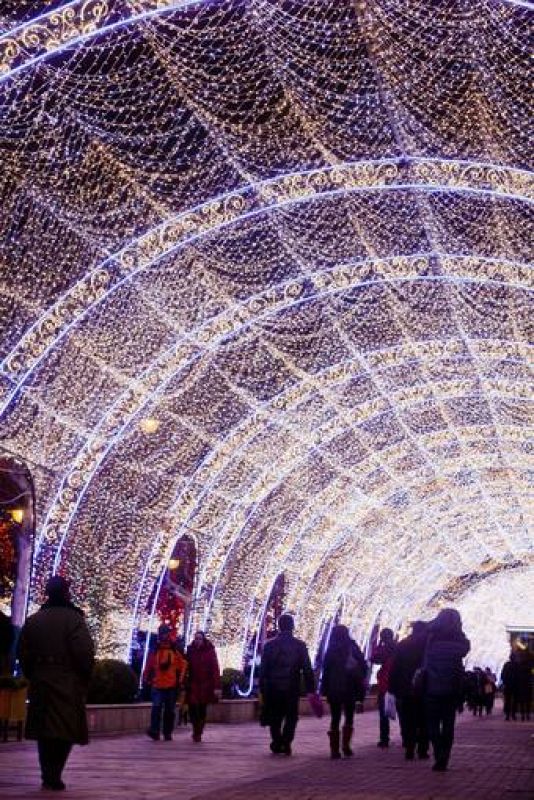 LUCES NAVIDEÑAS EN PEKÍN