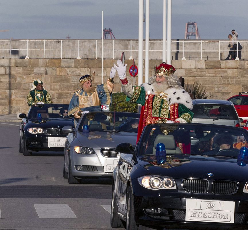 Los Reyes Magos en Gijón