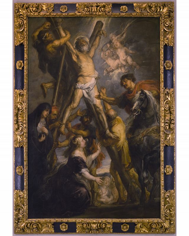 El martirio de San Andrés. Pedro Pablo Rubens. Hacia 1636-1639. Óleo sobre lienzo.