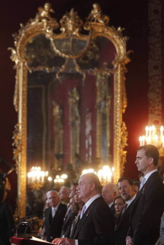 DISCURSO DEL REY ANTE EL CUERPO DIPLOMÁTICO ACREDITADO EN ESPAÑA