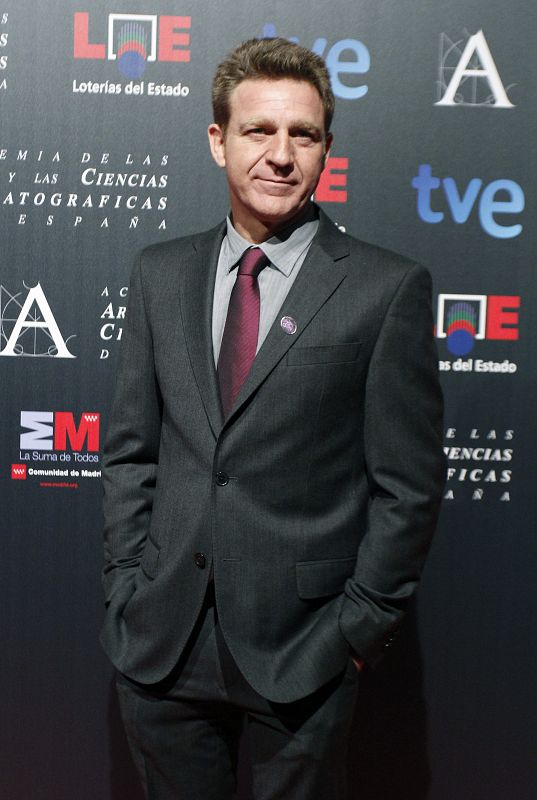El actor Juan José Artero, nominado a mejor actor secundario por la película "No habrá paz para los malvados",
