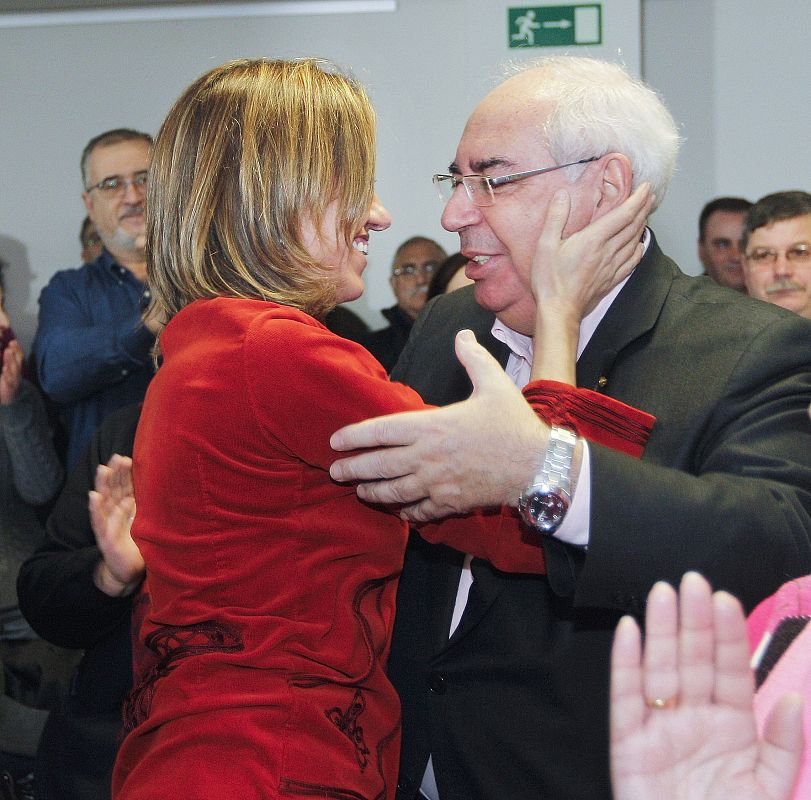 CARMEN CHACÓN PRESENTA EN GIJÓN SU CANDIDATURA A LA SECRETARÍA GENERAL DEL PSOE