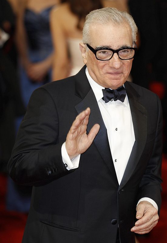 Director Martin Scorsese arrives for the British Academy of Film and Arts (BAFTA) award ceremony in London