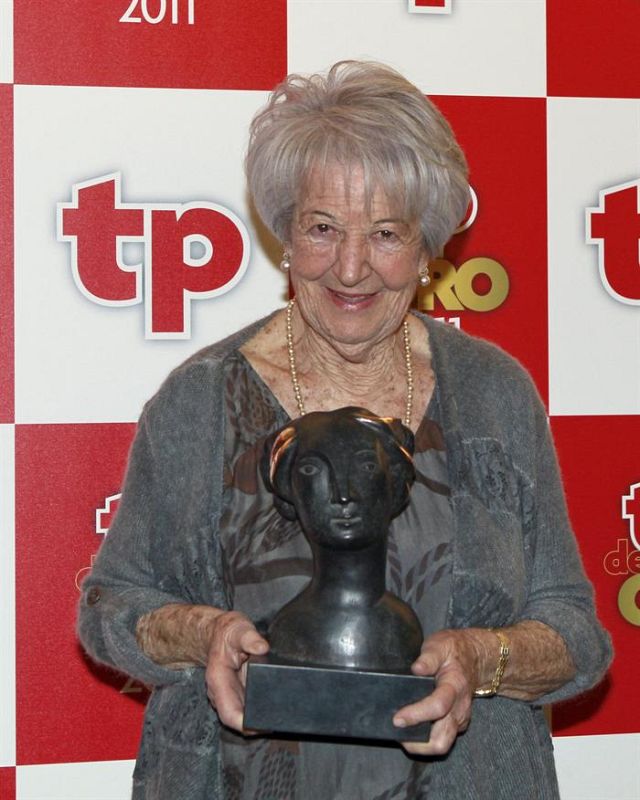 Asunción Balaguer se ha llevado el TP de Oro a Toda una vida