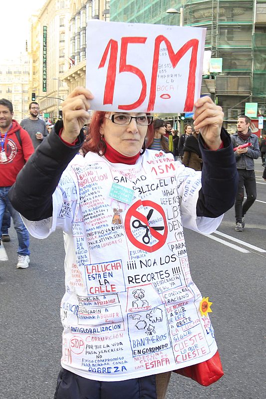 MANIFESTACIÓN CONTRA LA REFORMA LABORAL EN MADRID