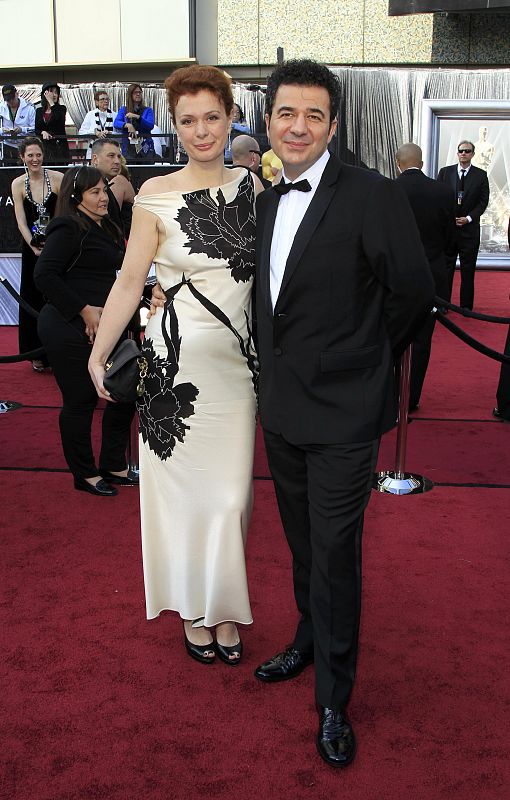 Ludovic Bource, compositor de The Artist, en los Oscar 2012.