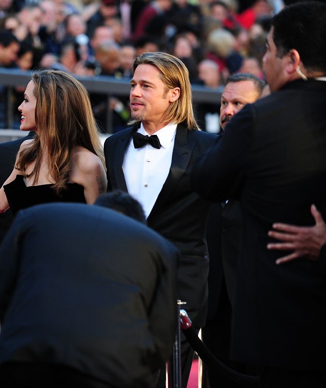 Brad Pitt en los Oscar 2012