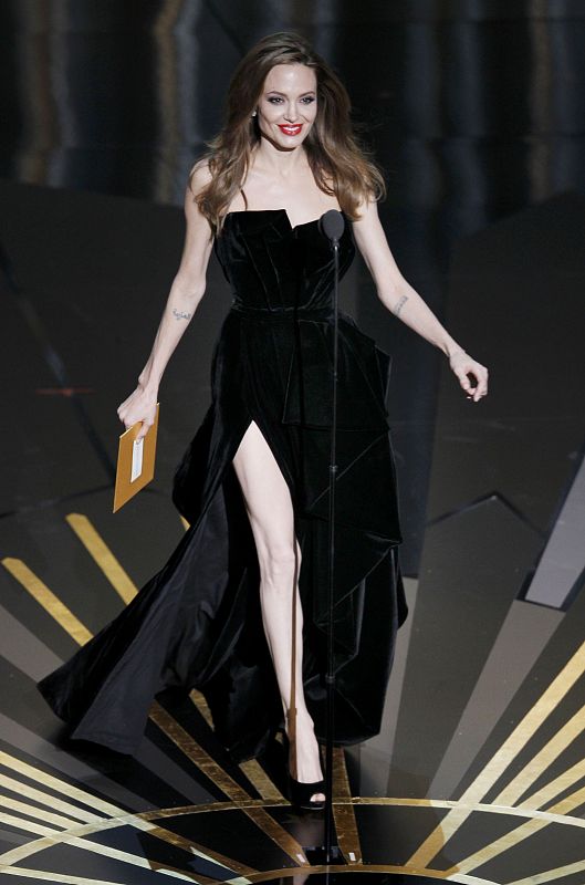Angelina Jolie en la gala de los Oscars