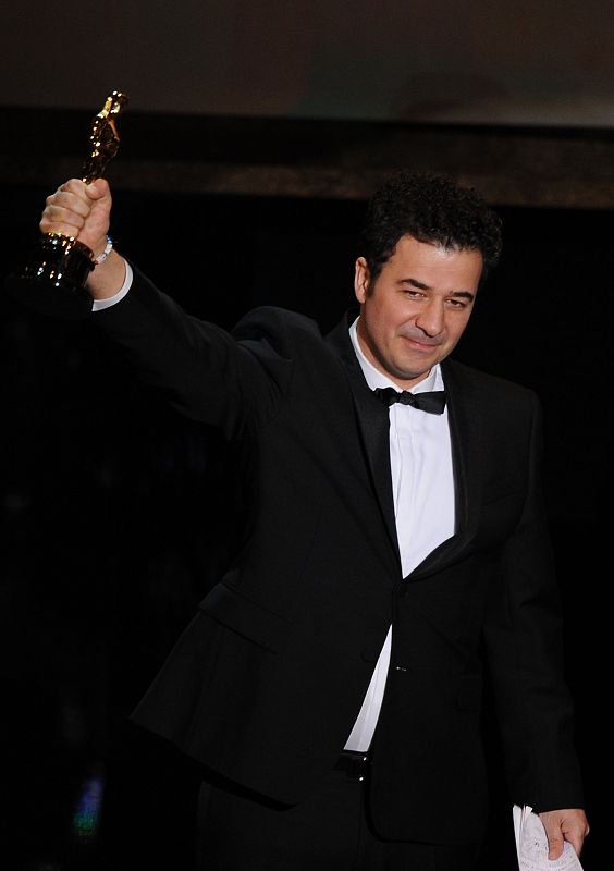 Ludovic Bource en la gala de los Oscars 2012