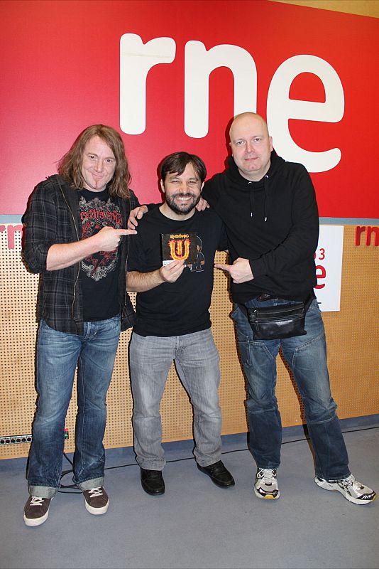 Entrevista acústica con público, Unisonic en 'El vuelo del fénix'