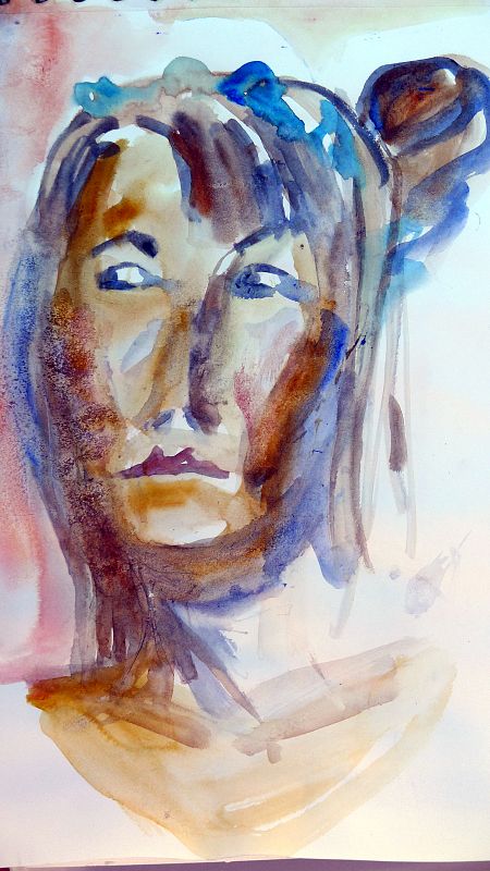 Dibujo Madrid: Dibujo original de Juan Luis Guillén