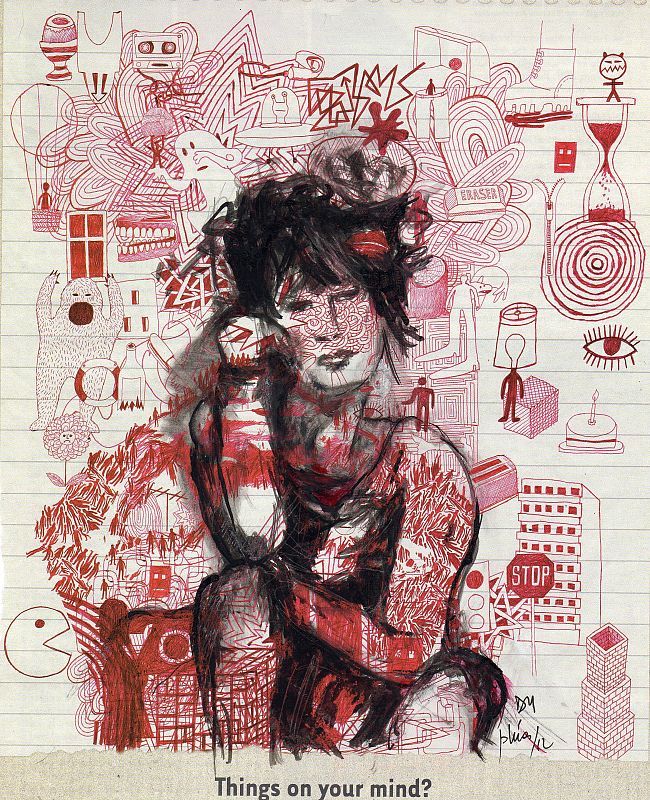 Dibujo Madrid: Dibujo de Rocío Pluas