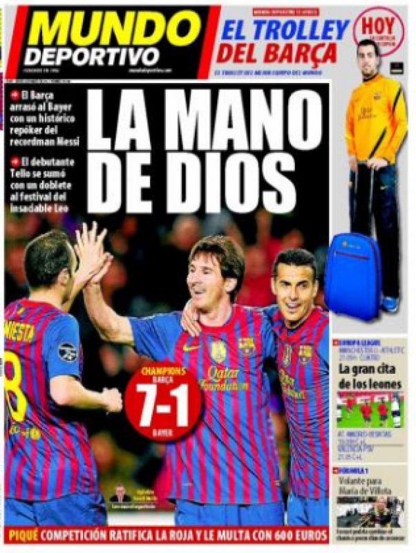 Portada Mundo Deportivo