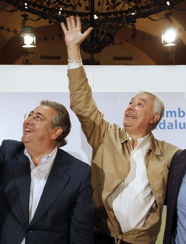 Javier Arenas - Juan Ignacio Zoido - Elecciones Andalucía 2012