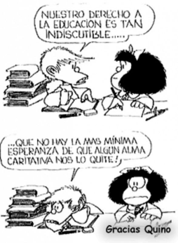 Mafalda y la educación