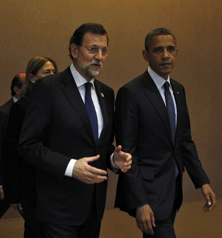 Obama y Rajoy