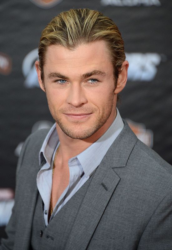 Los Vengadores - Chris Hemsworth llegada