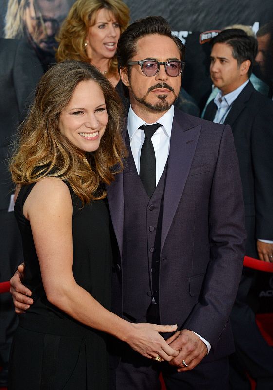 Los Vengadores - Robert Downey Jr and Susan Downey