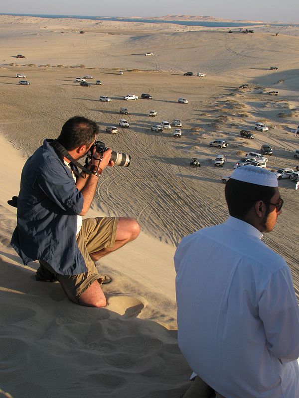 Fotografiando las carreras