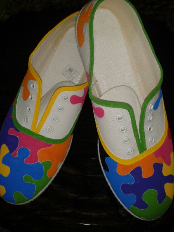 Zapatillas de puzzle