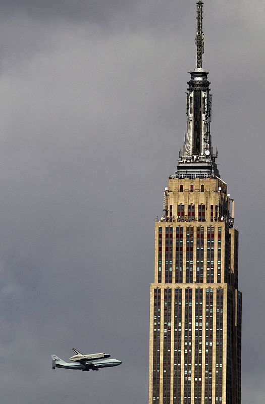 Junto a otro de los edificios emblemáticos de Nueva York, el Empire State