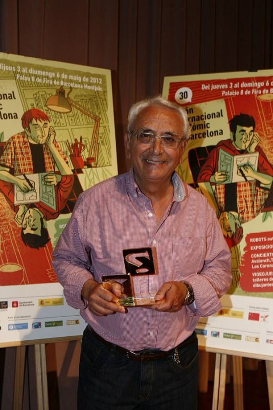 José Ortíz, Gran Premio del Salón del Cómic de Barcelona 2012