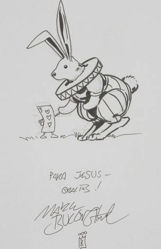  Dedicatoria de Mark Buckingham ('Fábulas')