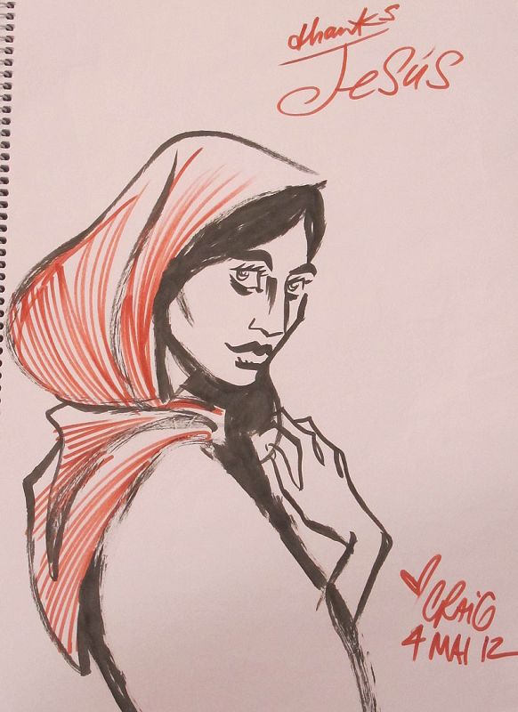 Dedicatoria de Craig Thompson ('Habibi')